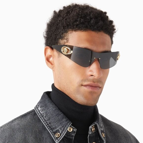NEW VE2280 1002/87 VERSACE UNISEX SUNGLASSES VE2280 100287 - Picture 1 of 11